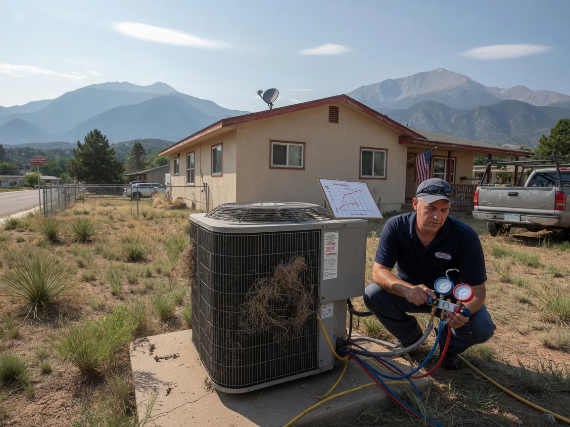 How High Altitude Affects AC Performance in Security-Widefield Homes